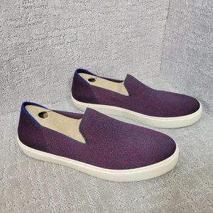 Rothy's The Sneaker Fig Python Purple Slip On Shoes Women’s Size US 7.5 9.5